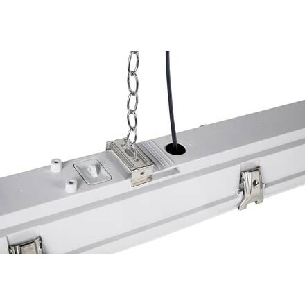 BIG WHITE IMPERVA 120 CW LED, vnitřní nástěnné a stropní nástavbové svítidlo, IP66, šedá, 3000K 1001314