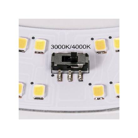 BIG WHITE LIPSY 50 Drum CW LED venkovní nástěnné a stropní nástavbové svítidlo, bílá, IP44 3000/4000K 1002077