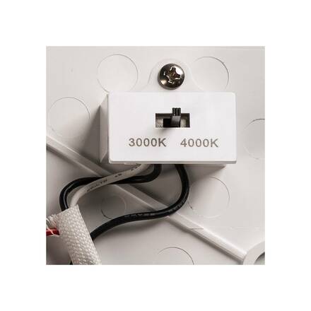 BIG WHITE RUBA 42 CW venkovní LED nástěnné a stropní přisazené svítidlo bílé CCT switch 3000/4000 K 1005090