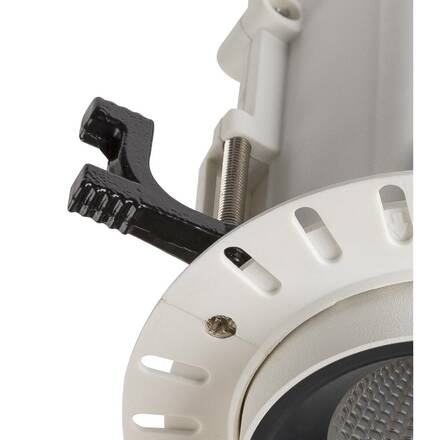BIG WHITE (SLV) NUMINOS PROJECTOR S stropní zápustné svítidlo, 3000 K, 40d, válcové, bílé/černé 1006951