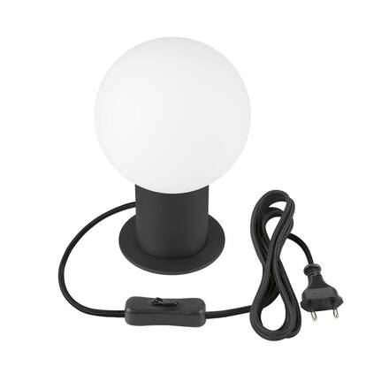 BIG WHITE (SLV) VARYT stolní lampa, E14, IP20, černá 1007620