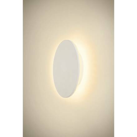 BIG WHITE (SLV) D-RING M nástěnné svítidlo, fáze, 2700/3000 K, fáze, IP65, bílá 1007914