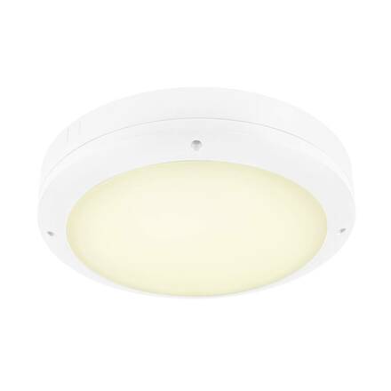 BIG WHITE (SLV) OUTDOOR BULKHEAD V 360 SENSOR 20W 830/840/856 IP65 IK10, bílý 1008901
