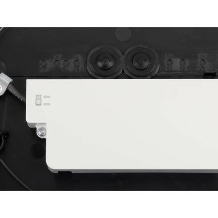 BIG WHITE (SLV) DECONA 30 CL, PHASE, stropní svítidlo pro povrchovou montáž, kulaté, 3000/4000K, 17 W, černá barva 1008918