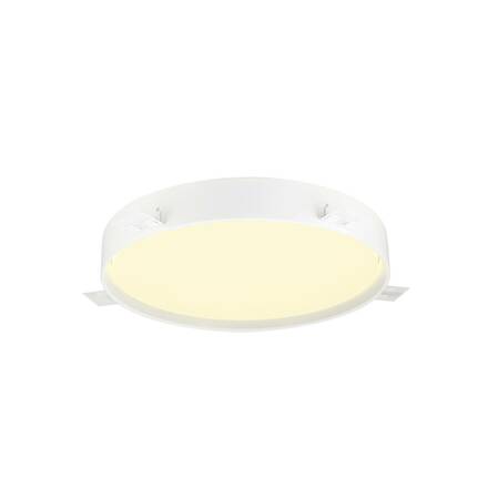 BIG WHITE (SLV) DECONA 42 CL, senzor, stropní světlo pro povrchovou montáž, kulaté, 3000/4000K, 23 W, bílé 1008928