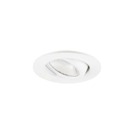 BIG WHITE (SLV) NEW TRIA® 45 DL, kulaté, vestavné stropní svítidlo, 3000 K, 24°, bílé 1009004