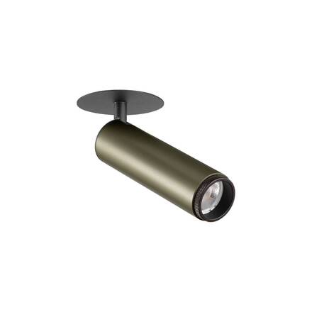 BIG WHITE (SLV) GRIP! M Stropní vestavné svítidlo, PHASE, 3000 K, 42°, IP20, válcové, bronzové / černé 1009089