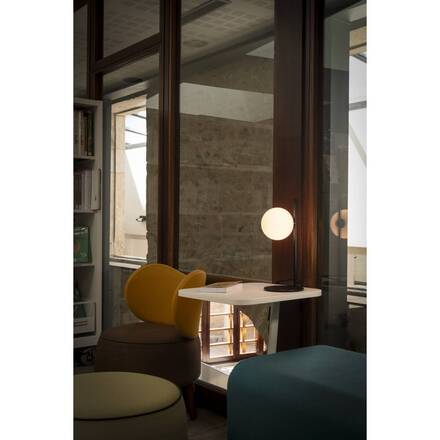 BIG WHITE (SLV) SUN FL G9, stojací lampa, kulatá, 1 x max. 5 W, IP20, černá 1009142