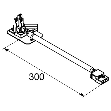 BIG WHITE (SLV) RETRO CON 3P005 Konektor 3-pólová zástrčka 1009199