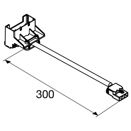 BIG WHITE (SLV) RETRO CON 3P007 Konektor 3pólová zástrčka 1009201