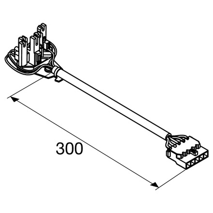 BIG WHITE (SLV) RETRO CON 5P101 Konektor 5pólová zástrčka 1009202