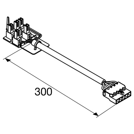 BIG WHITE (SLV) RETRO CON 5P103 Konektor 5pólová zástrčka 1009204