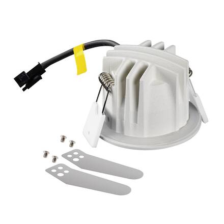 BIG WHITE (SLV) NUMINOS XS Stropní vestavné svítidlo, 4000 K, 20°, IP20, kulaté, bílé 1009317