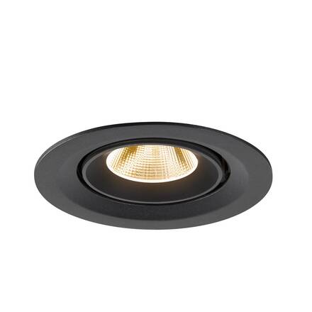 BIG WHITE (SLV) NUMINOS GIMBLE M Stropní vestavné svítidlo, 2700 K, 20°, černé 1009541