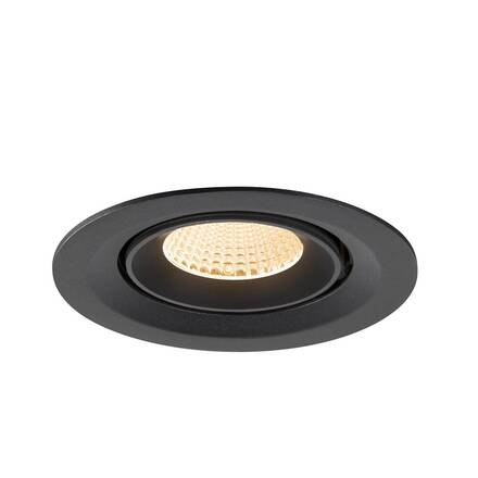BIG WHITE (SLV) NUMINOS GIMBLE M Stropní vestavné svítidlo, 2700 K, 40°, černé 1009544