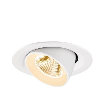 BIG WHITE (SLV) NUMINOS GIMBLE M Stropní vestavné svítidlo, 2700 K, 20°, bílá 1009551