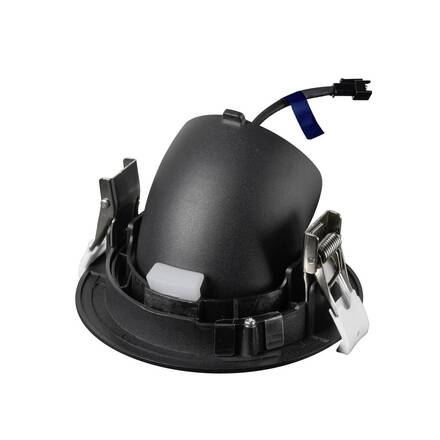 BIG WHITE (SLV) NUMINOS GIMBLE M Stropní vestavné svítidlo, 3000 K, 55°, černá / bílá 1009566