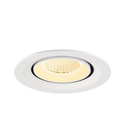 BIG WHITE (SLV) NUMINOS GIMBLE M Stropní vestavné svítidlo, 3000 K, 40°, bílá 1009572