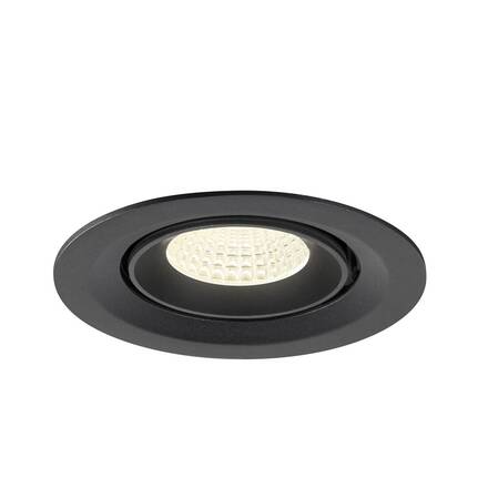 BIG WHITE (SLV) NUMINOS GIMBLE M Stropní vestavné svítidlo, 4000 K, 55°, černé 1009583