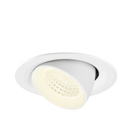 BIG WHITE (SLV) NUMINOS GIMBLE M Stropní vestavné svítidlo, 4000 K, 55°, bílé 1009593