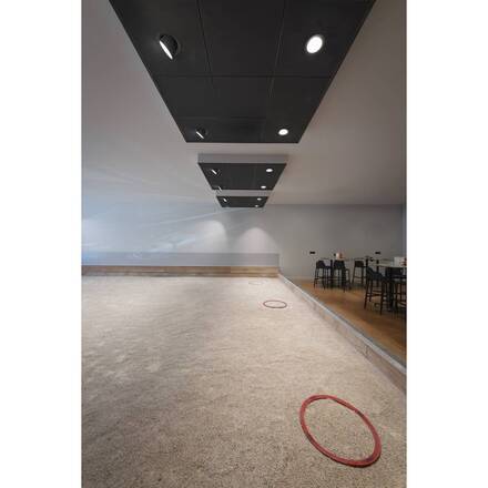 BIG WHITE (SLV) NUMINOS GIMBLE XL Stropní vestavné světlo, 3000 K, 20°, černé / bílé 1009883