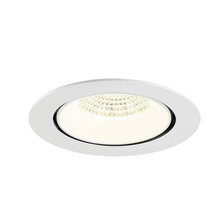 BIG WHITE (SLV) NUMINOS GIMBLE XL Stropní vestavné svítidlo, 4000 K, 55°, bílé 1009916