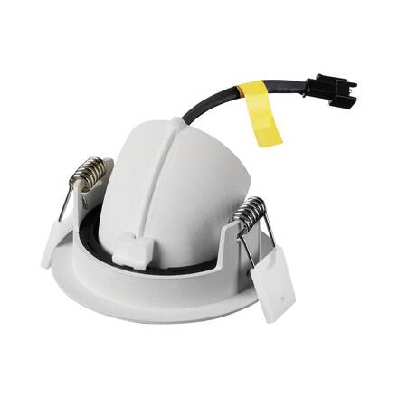 BIG WHITE (SLV) NUMINOS GIMBLE XS Stropní vestavné svítidlo, 4000 K, 40°, IP20, kulaté, bílé 1010075