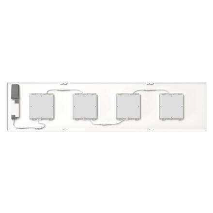 BIG WHITE (SLV) PAVANNO 1200/300 45 830/840/850 WB WH UGR19 DALI 1010124