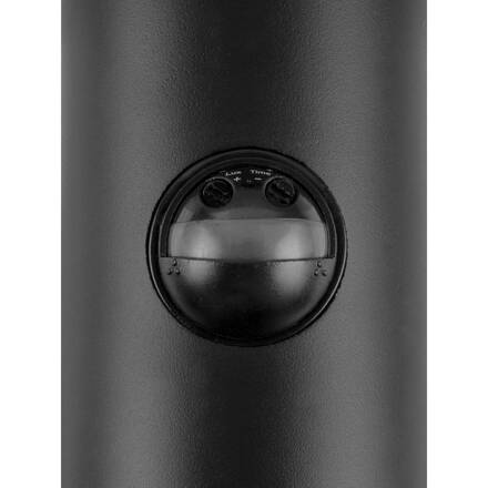 BIG WHITE (SLV) TAHA II nástěnné svítidlo pro povrchovou montáž, SENSOR, 2200/2700 K, max. 10 W, černá 1010196