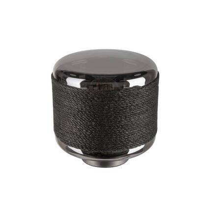 BIG WHITE (SLV) PANTILO ROPE 19 stolní svítidlo, E27, válcové, 1 x max. 15 W, stříbrná 1010209