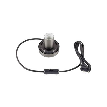 BIG WHITE (SLV) CYFT XL Přisazené nástěnné a stropní svítidlo, 2700/3000/4000 K, 15 W, PHASE, 125°, IP65 černá / čirá 1010210