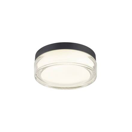 BIG WHITE (SLV) CYFT XL Přisazené nástěnné a stropní svítidlo, 2700/3000/4000 K, 15 W, PHASE, 125°, IP65 černá / čirá 1010210