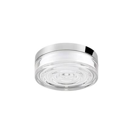 BIG WHITE (SLV) CYFT WAVE XL Přisazené nástěnné a stropní svítidlo, 2700/3000/4000 K, 15 W, PHASE, 105°, IP65 černá / čirá 1010211