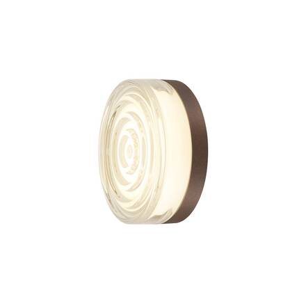 BIG WHITE (SLV) CYFT WAVE XL Přisazené nástěnné a stropní svítidlo, 2700/3000/4000 K, 15 W, PHASE, 105°, IP65 černá / čirá 1010211