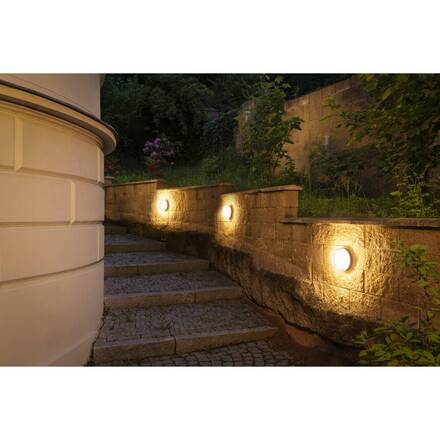 BIG WHITE (SLV) CYFT WAVE XL Přisazené nástěnné a stropní svítidlo, 2700/3000/4000 K, 15 W, PHASE, 105°, IP65 černá / čirá 1010211