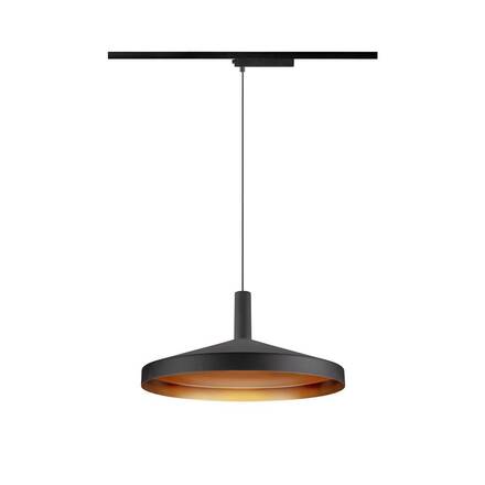 BIG WHITE (SLV) LALU 1~závěsné svítidlo, PHASE, LED Base, Mix&amp;Match, délka závěsu 200 cm, 2700/3000K, 40°, černá 1010288