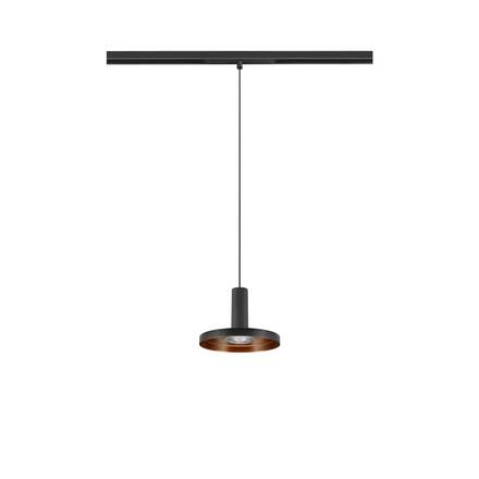 BIG WHITE (SLV) LALU 48V závěsné svítidlo, DALI, LED Base, Mix&amp;Match, délka závěsu 200 cm, 2700/3000K, 40°, černá 1010289