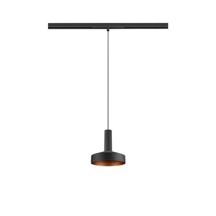 BIG WHITE (SLV) LALU 48V závěsné svítidlo, DALI, LED Base, Mix&amp;Match, délka závěsu 200 cm, 2700/3000K, 40°, černá 1010289