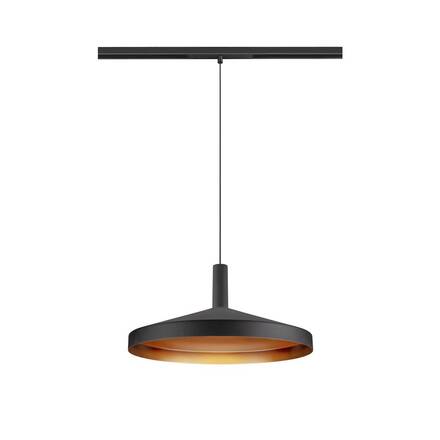 BIG WHITE (SLV) LALU 48V závěsné svítidlo, DALI, LED Base, Mix&amp;Match, délka závěsu 200 cm, 2700/3000K, 40°, černá 1010289