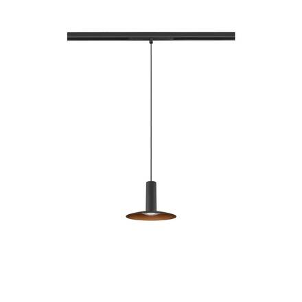 BIG WHITE (SLV) LALU 48V závěsné svítidlo, DALI, LED Base, Mix&amp;Match, délka závěsu 200 cm, 2700/3000K, 40°, černá 1010289