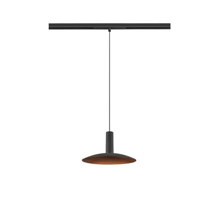 BIG WHITE (SLV) LALU 48V závěsné svítidlo, DALI, LED Base, Mix&amp;Match, délka závěsu 200 cm, 2700/3000K, 40°, černá 1010289