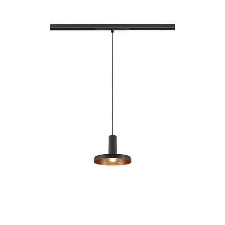 BIG WHITE (SLV) LALU 48V závěsné svítidlo, DALI, LED Base, Mix&amp;Match, délka závěsu 200 cm, 2700/3000K, 40°, černá 1010289