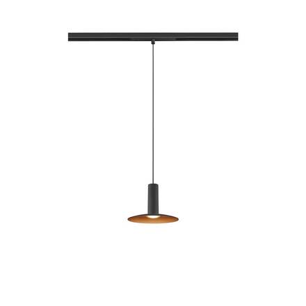 BIG WHITE (SLV) LALU 48V závěsné svítidlo, DALI, LED Base, Mix&amp;Match, délka závěsu 200 cm, 2700/3000K, 40°, černá 1010289