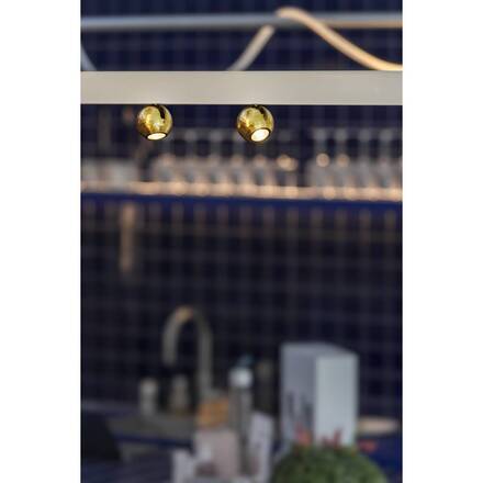 BIG WHITE (SLV) DYSKO 1~ Spot, PHASE, 2700K, 6, 7 W, 36°, černá / zlatá 1010318