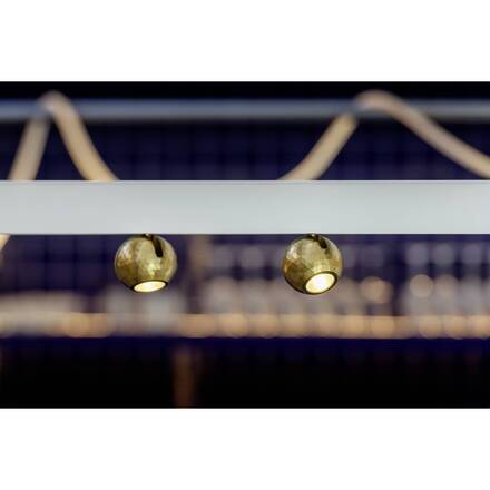 BIG WHITE (SLV) DYSKO 1~ Spot, PHASE, 2700K, 6, 7 W, 36°, černá / zlatá 1010318