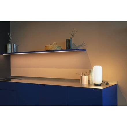 BIG WHITE (SLV) PANTILO SLIM stolní lampa, válcová, 1 x max. 15 W E27, bílá 1010348