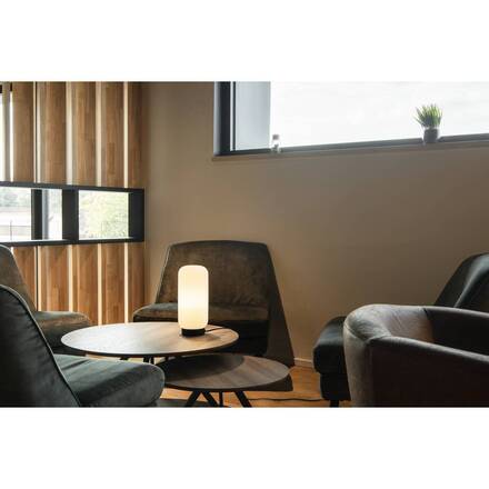 BIG WHITE (SLV) PANTILO SLIM stolní lampa, válcová, 1 x max. 15 W E27, bílá 1010348