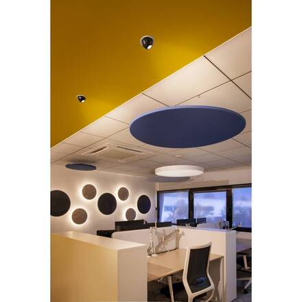 BIG WHITE (SLV) DYSKO Stropní vestavné svítidlo, kulaté, PHASE, 2700K, 6,4 W, 36°, bílá / černá 1010354