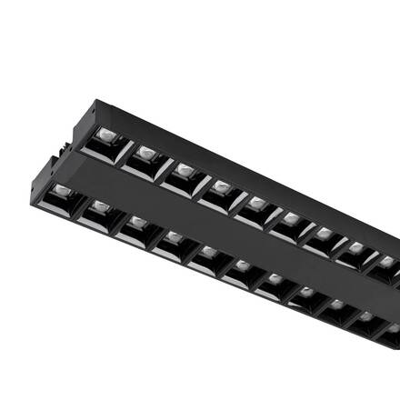 BIG WHITE (SLV) SIGHT EVO 3~ Spot, DALI, dvojitý, obdélníkový, 4000K, 25 W, 60°, černá 1010388