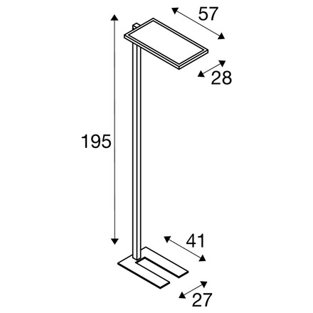 BIG WHITE (SLV) WORKLIGHT EASY FL 940, volně stojící svítidlo, 4000K, IP20, černá 1010393
